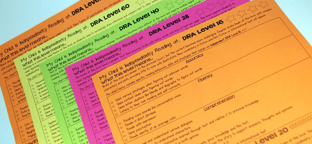 Dra And Guided Reading Level Chart